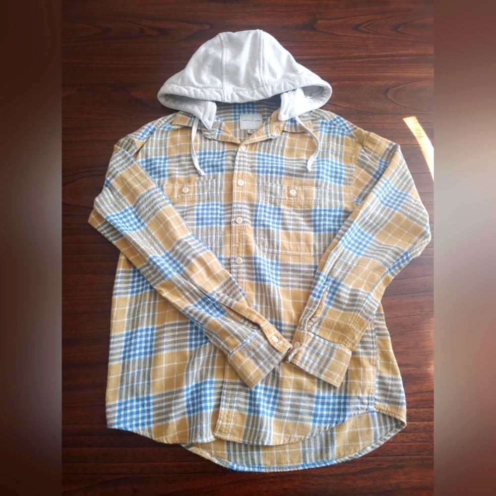 American Eagle Flannel Plaid Shirt